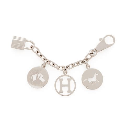 hermes olga charm|Hermès Palladium Olga Breloques Bag Charm Available For .